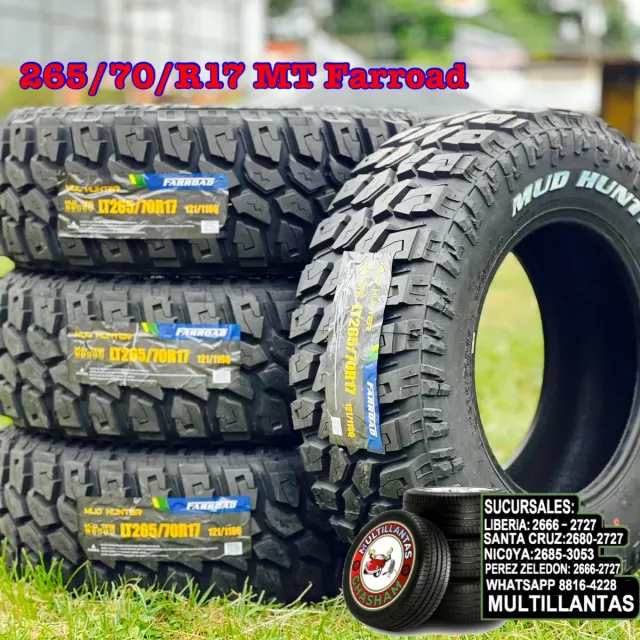 265/70/R17 FARROAD MT MUD HUNTER