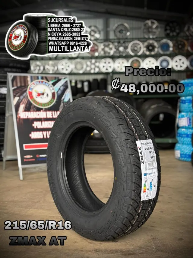 215/65/R16 ZMAX TERRA AT