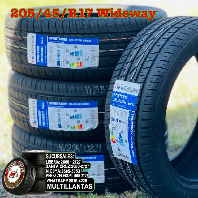 205/45/R17 WIDEWAY SPORTWAY