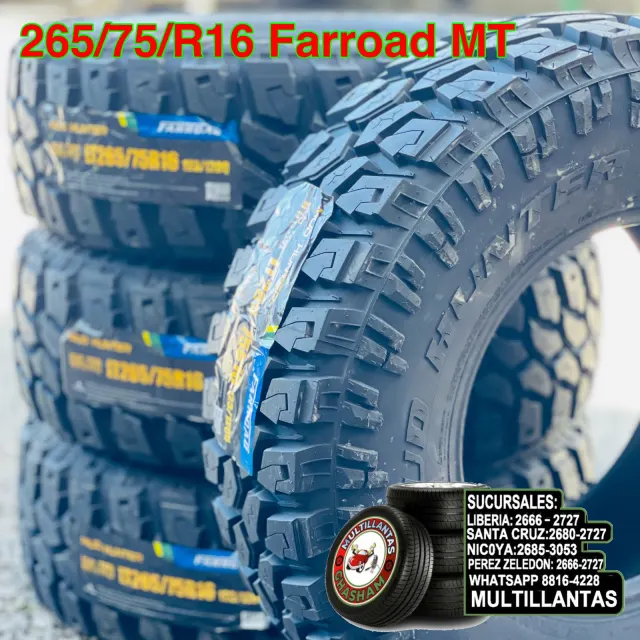 265/75/R16 FARROAD MT LT