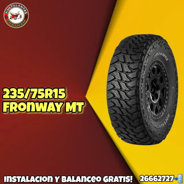 235/75/R15 FRONWAY MT