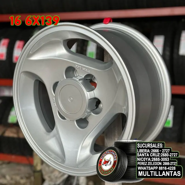 AROS 16X8 6X139 6614