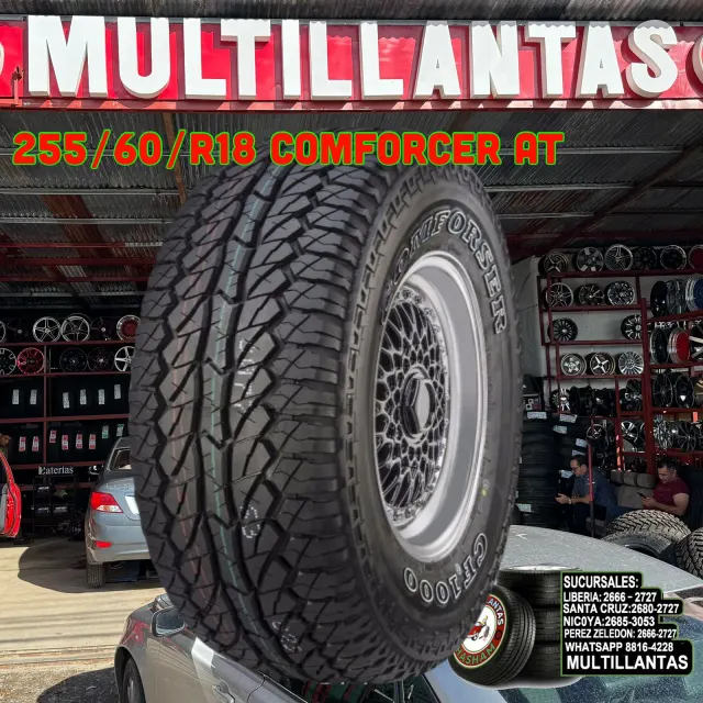 255/60/R18 COMFORSER AT CF1000
