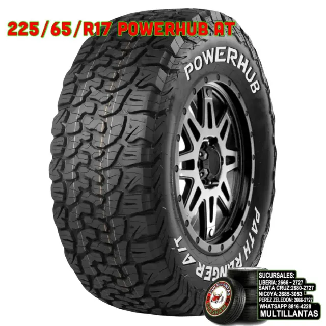 225/65/R17 POWERHUB AT AK3