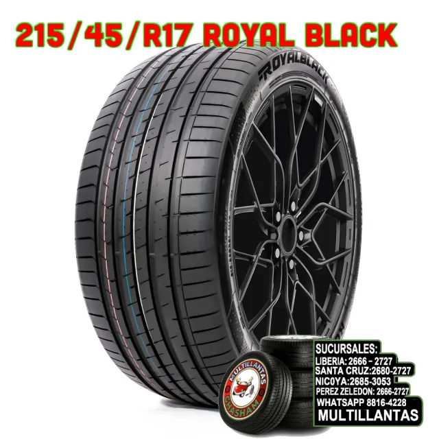 215/45/R17 ROYAL BLACK