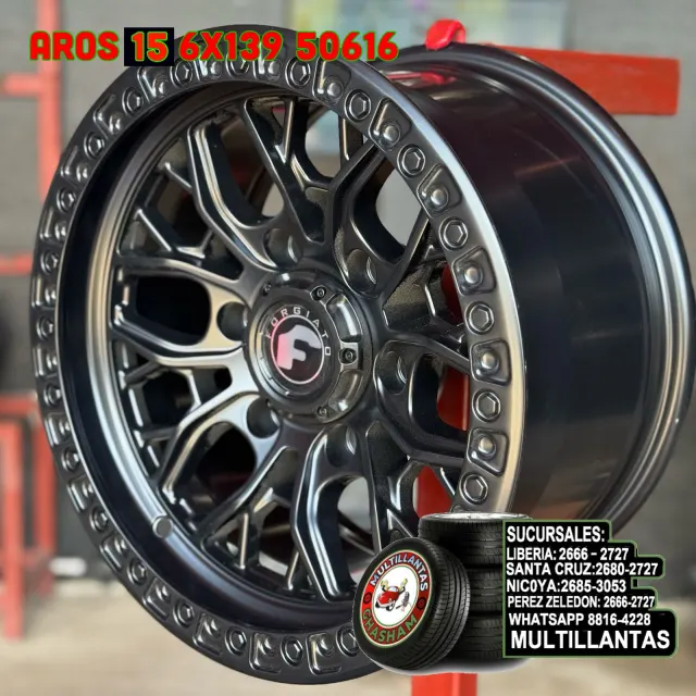 AROS 15X8 6X139.7 ET0 MB 50616I