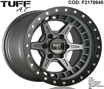 AROS 17X9 6X139.7 ET-15 GY-B 660