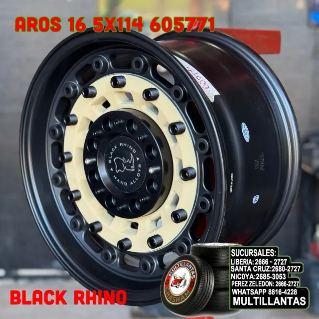 AROS 16X8 5X114.3 ET0 SOB 60577