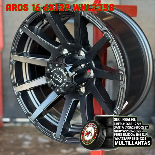 AROS 16X8 6X139.7 ET10 MB-MW