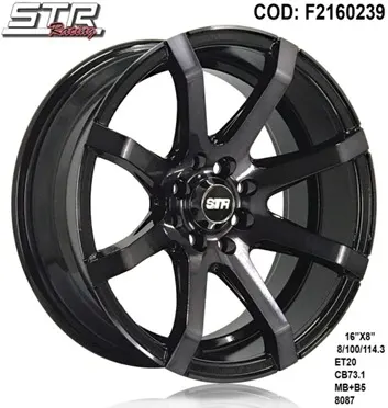 AROS 16X8 8X100-114 ET20 MB-B5 8087